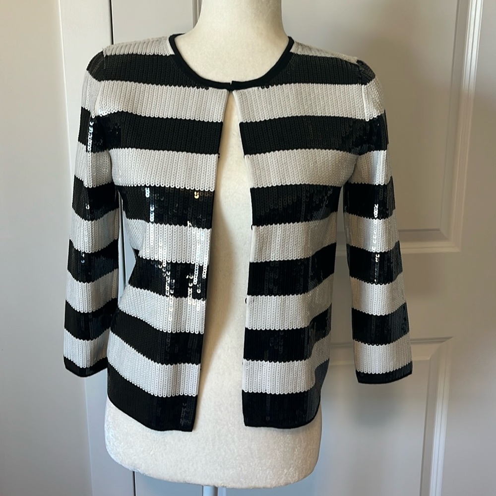 Ann Taylor sequin cardigan